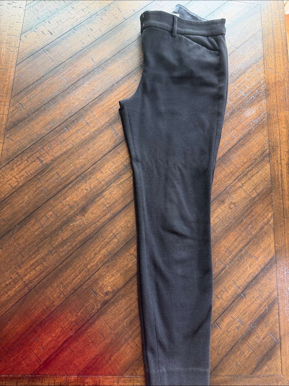 Express Petite Black Slim Ponte Pants